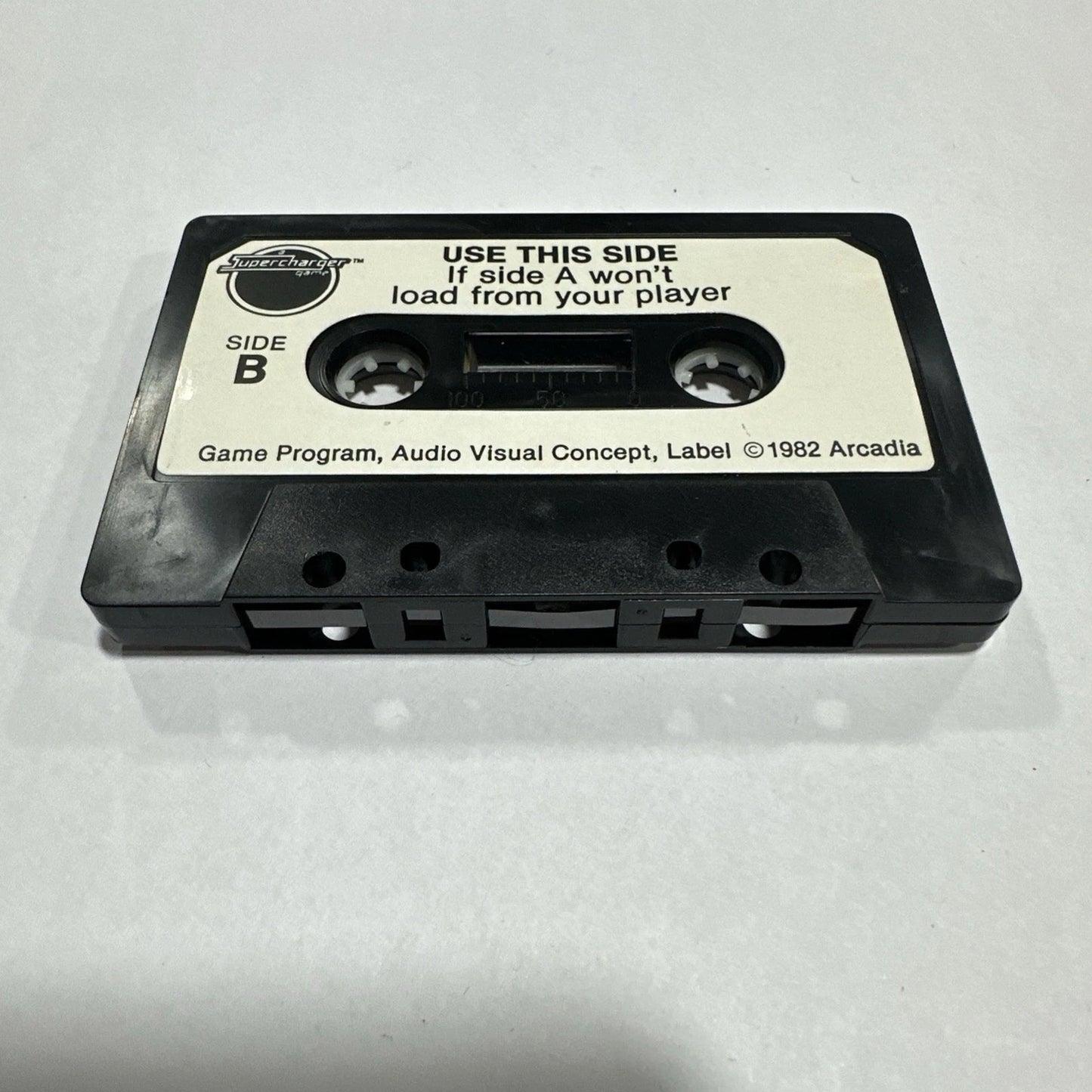 1982 ATARI SUPERCHARGER FIREBALL VIDEO GAME CASSETTE