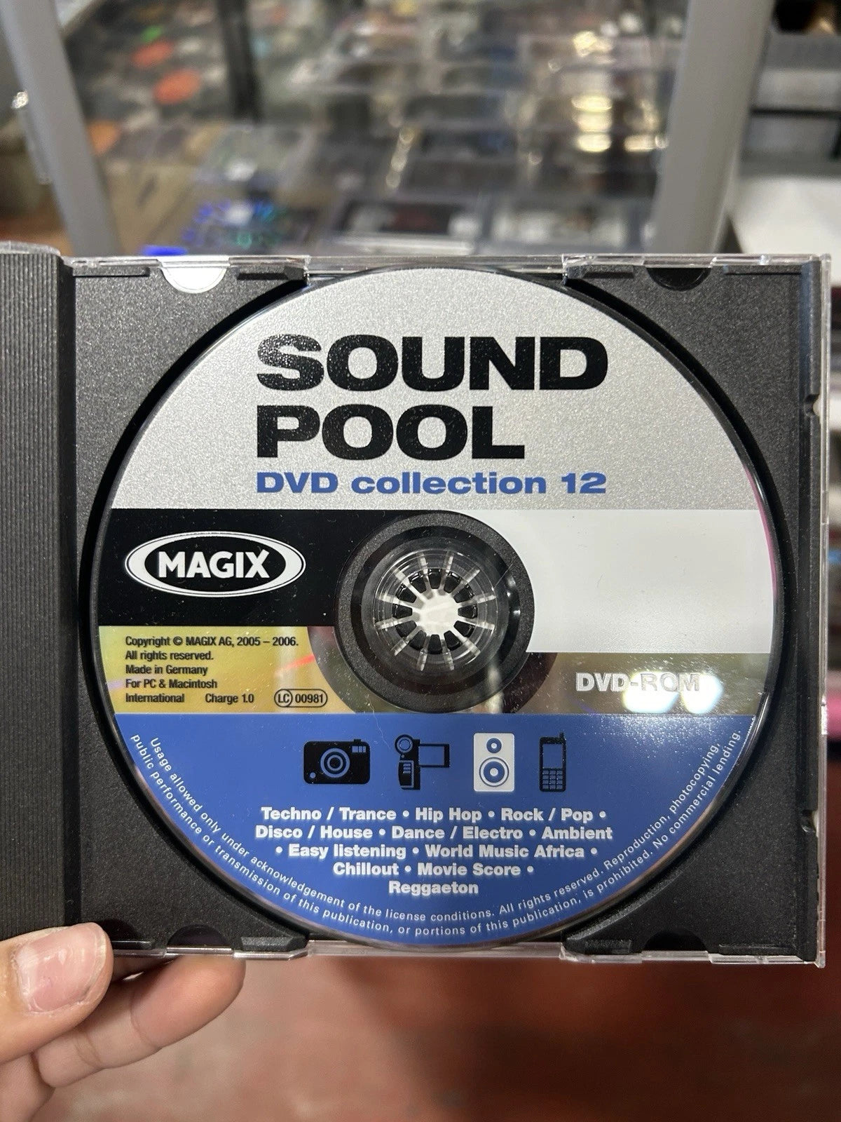 Magix Soundpool DVD Collection 12 Music Production Software PC & Mac DVD-ROM