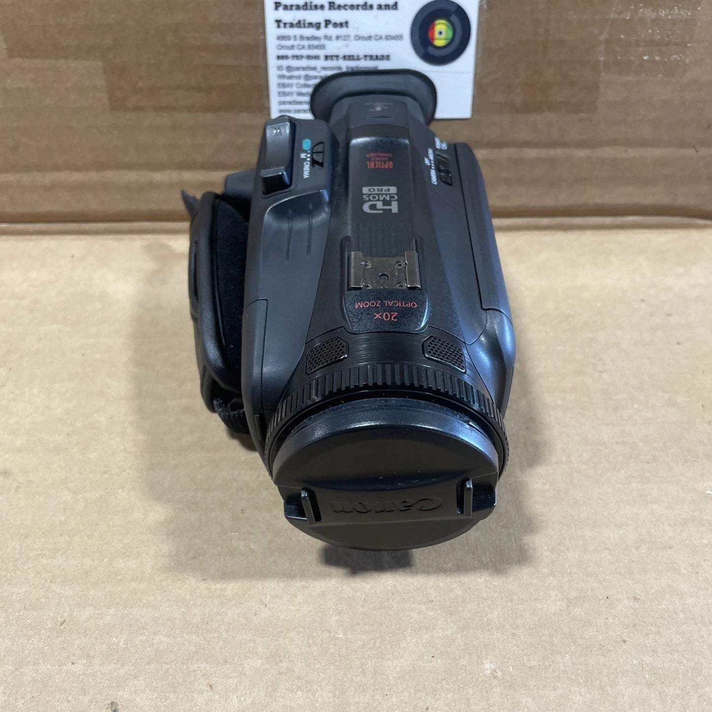 Canon Vixia HF G30 Full HD Camcorder & Opteka Titanium Series 0.3X HD Fisheye