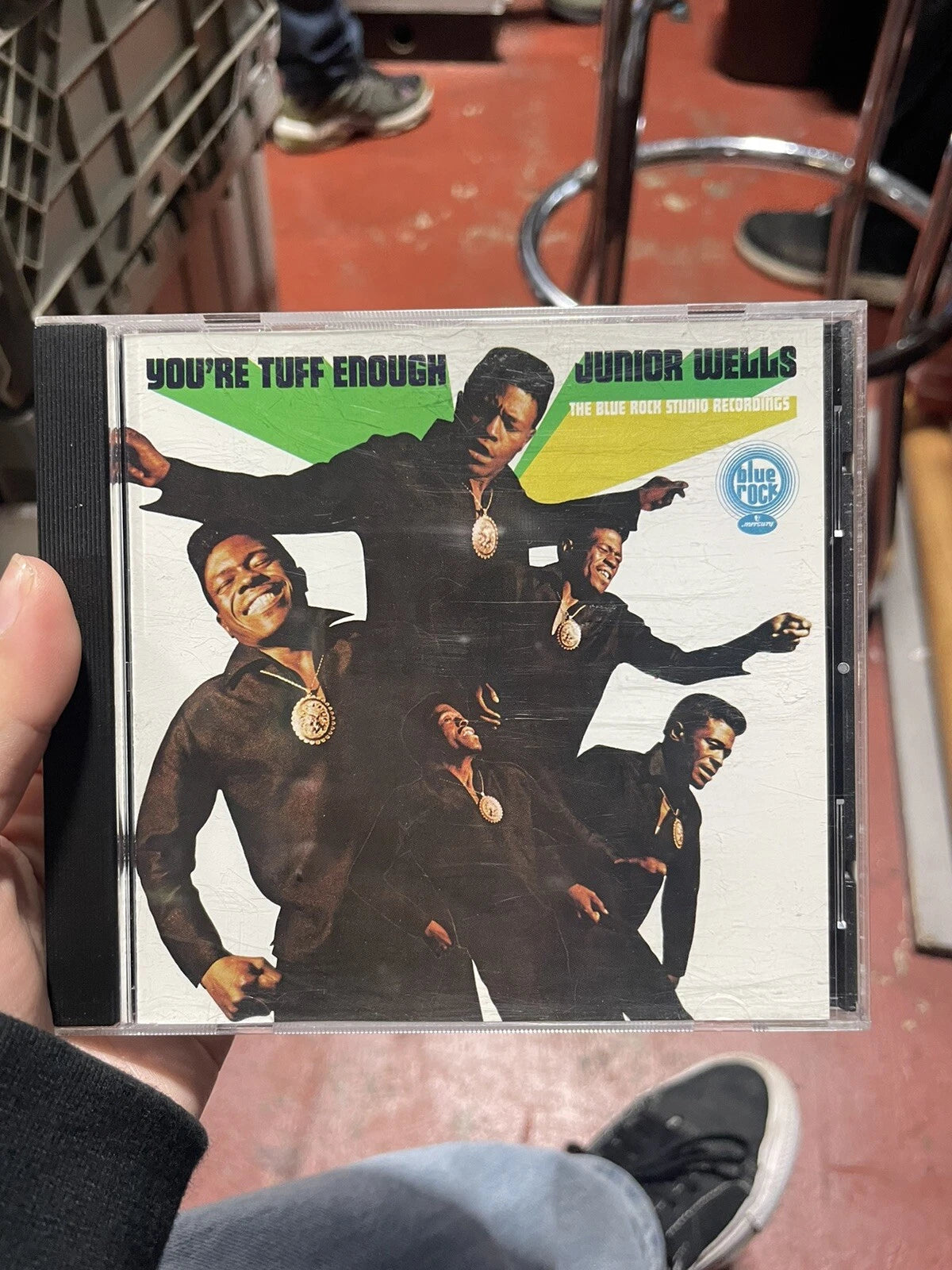 Junior Wells - You're Tuff Enough: The Blue Rock Studio Recordings CD