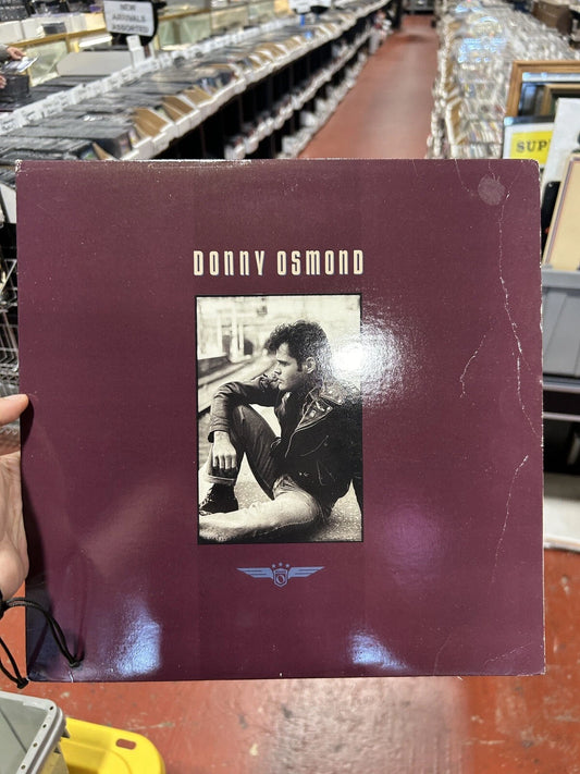 Donny Osmond Self Titled Vinyl LP Record 1989 Capitol Records vg++ 92354