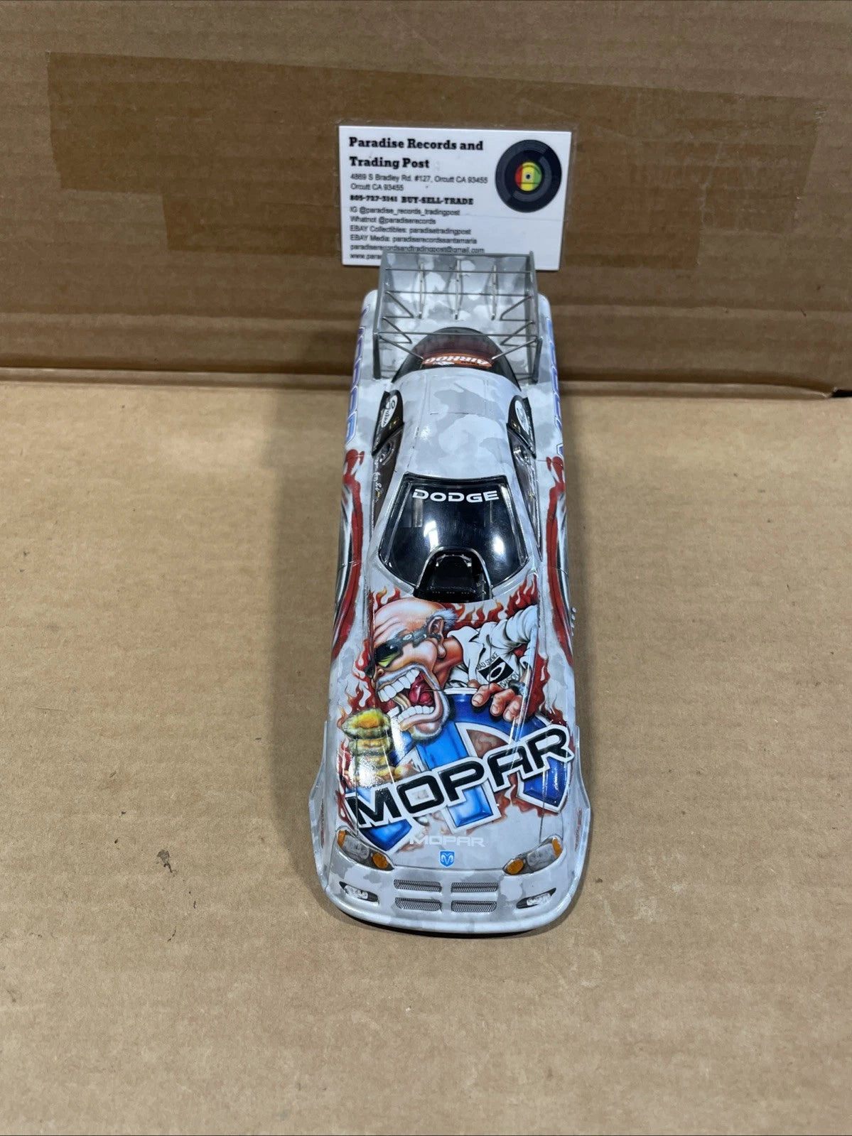 Racing Champions Pro Series Mopar NHRA Funny Car 1:24 Gray Gary Scelzi