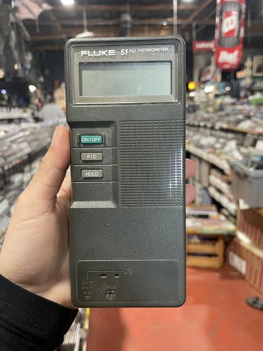 Fluke 51 K/J Digital Thermometer Calibrated