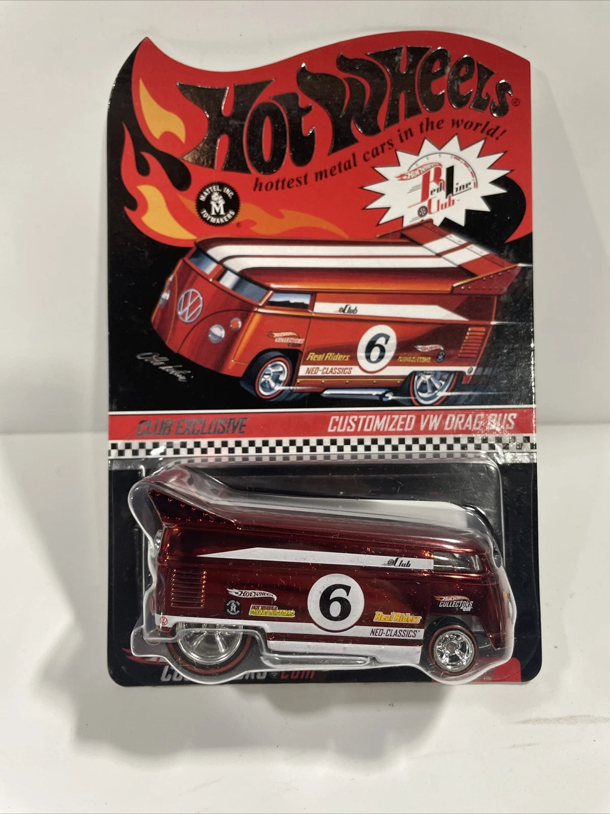 Hot Wheels Redline Club RLC Exclusive 2006 Customized VW Drag Bus 00917/13775