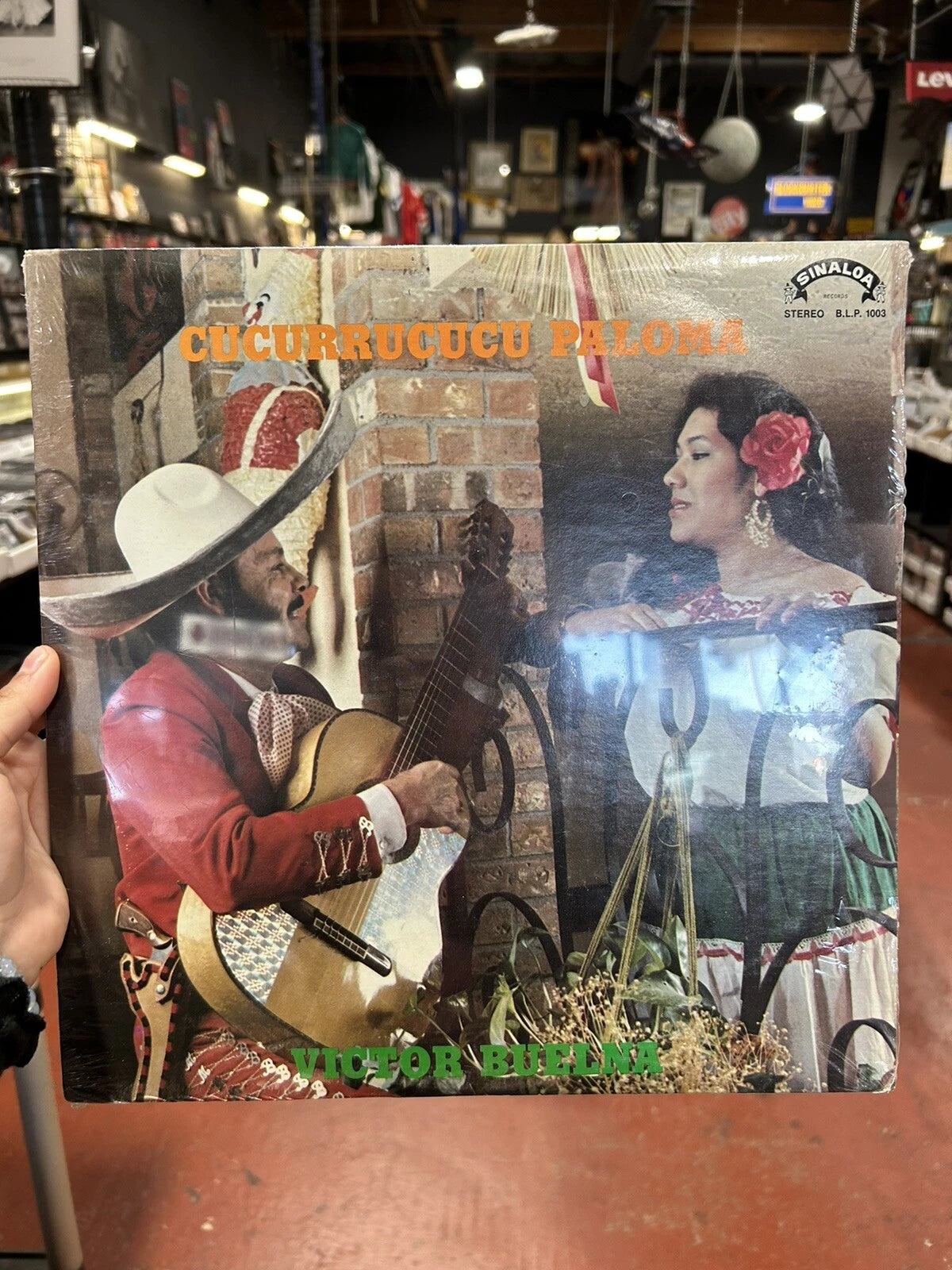 Victor Buelna "Cucurrucucu Paloma" Vinyl Record LP New Sealed