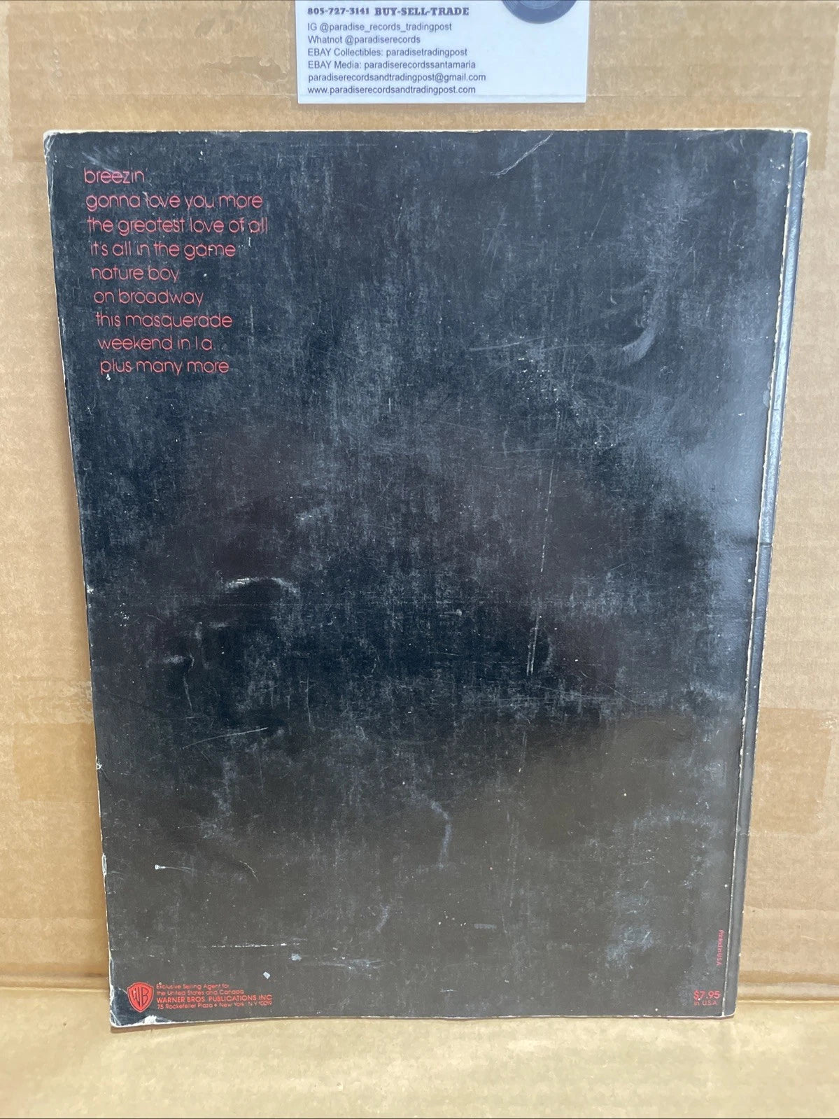 George Benson, Music Book Pre-Owned
