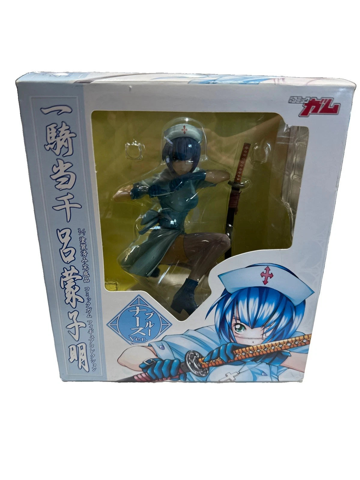 Good Smile Co. Comic Gum Ikki Tousen RYOMOU SHIMEI BLUE NURSE VER 1/7 OPEN BOX