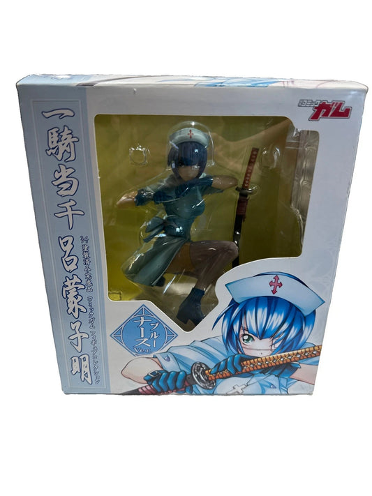 Good Smile Co. Comic Gum Ikki Tousen RYOMOU SHIMEI BLUE NURSE VER 1/7 OPEN BOX