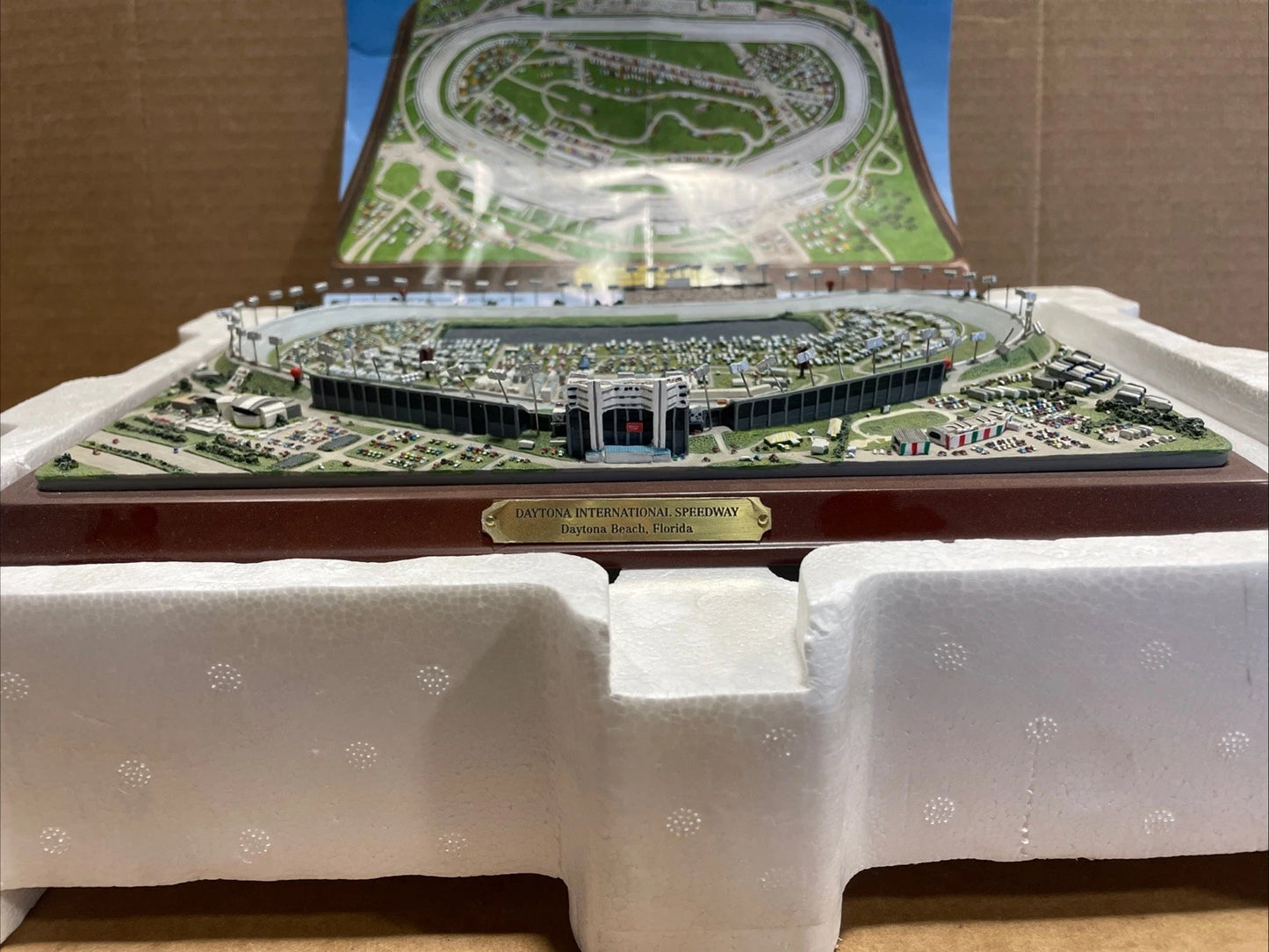 Danbury Mint Daytona International Speedway Florida Beach Diorama Model