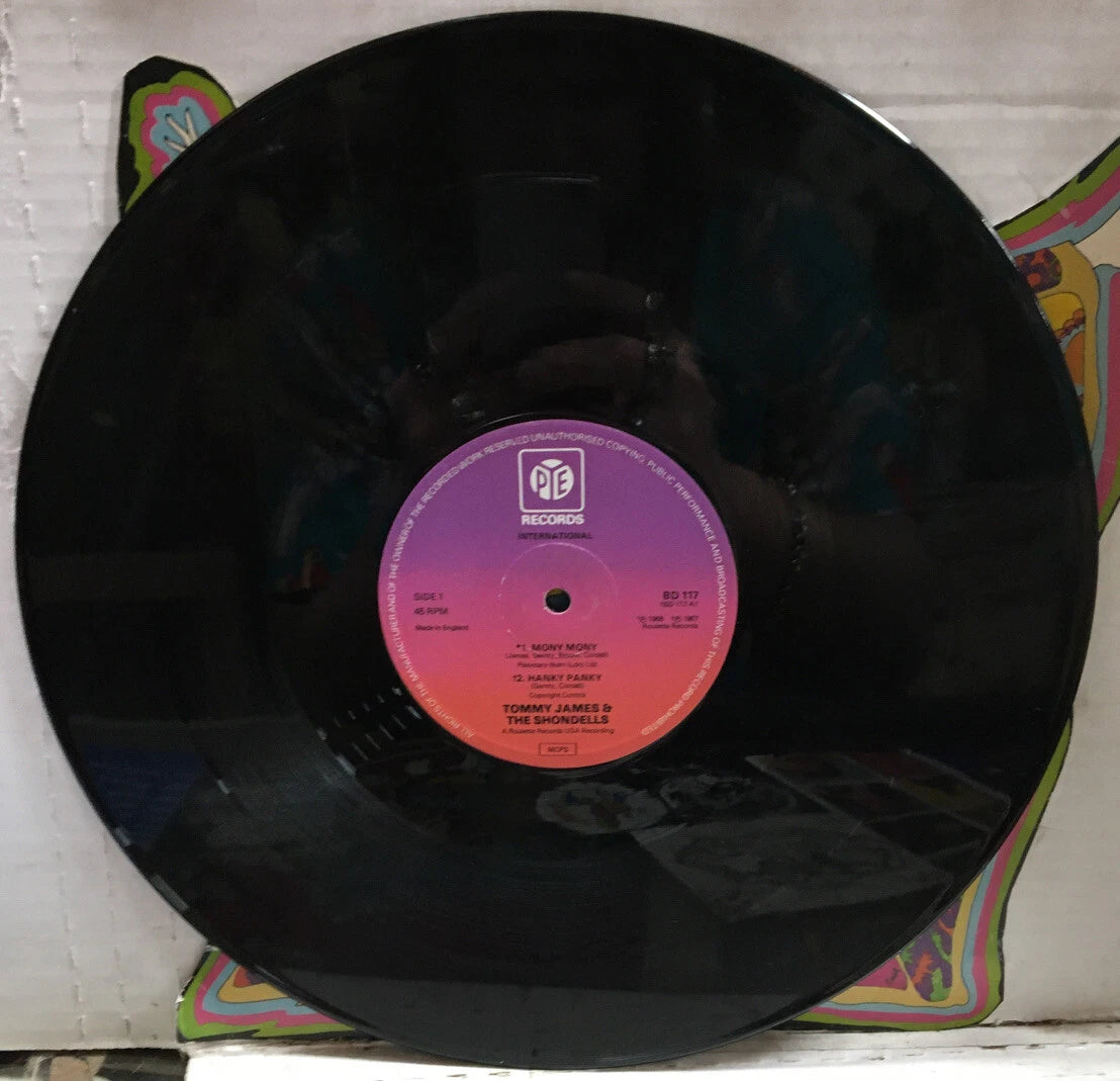 Tommy James & The Shondells Mony Mony 12” UK Import Record BD117