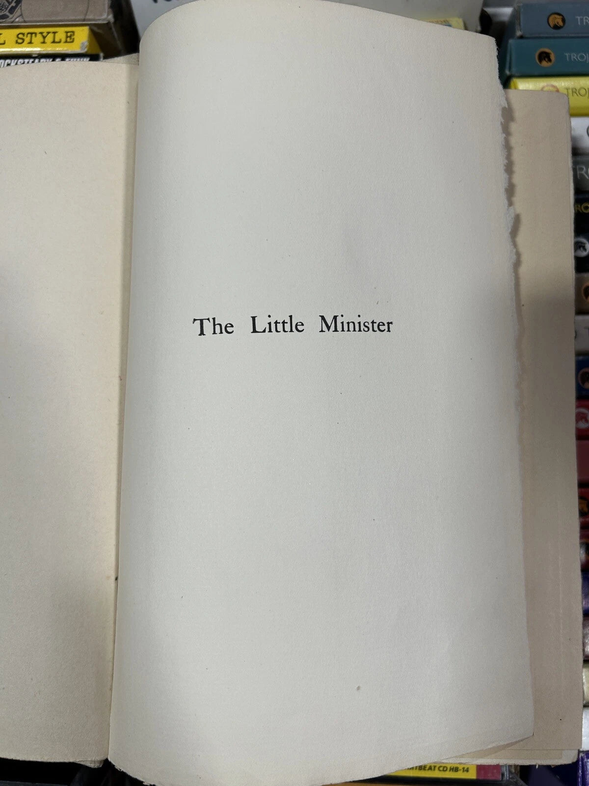 The Little Minister By JM Barrie 1898