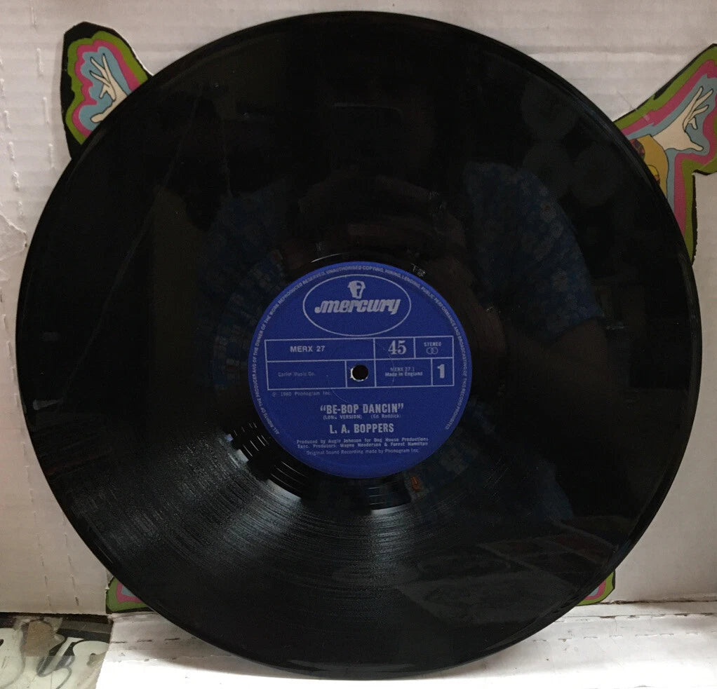 L.A. Boppers Be-Bop Dancin 12” UK Import Record MERX27