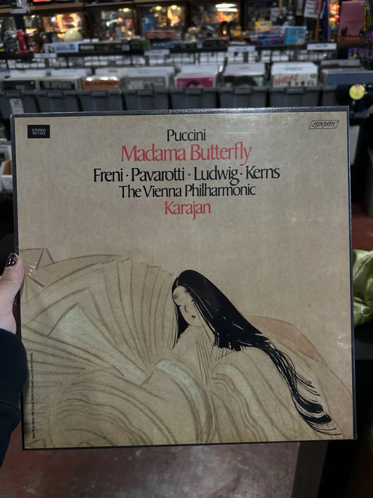 Puccini’s Madama Butterfly Vienna Phil LP new sealed 90-7522
