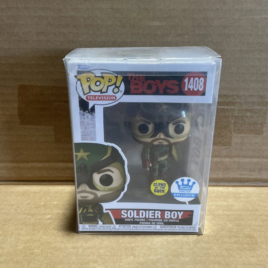 Funko Pop! Soldier Boy The Boys Glow Funko Exclusive Vinyl Figure #1408