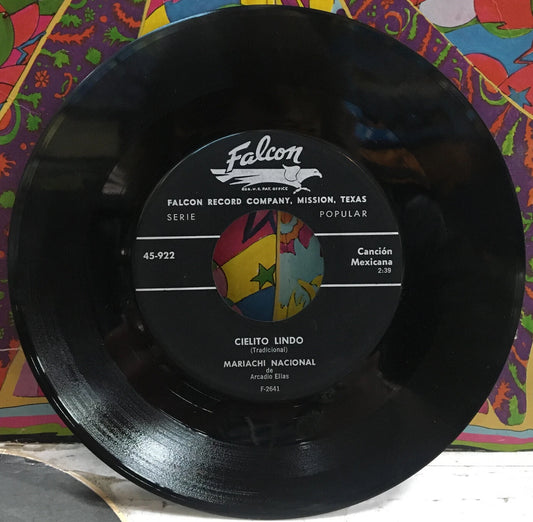 Mariachi Nacional Cielito Lindo/Las Chiapancas 7” Single 45-922