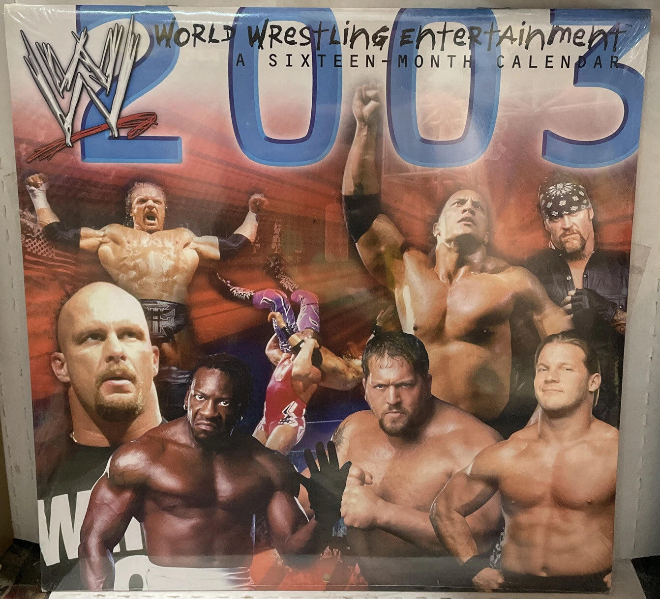 World Wide Wrestling Sealed 2003 Calendar