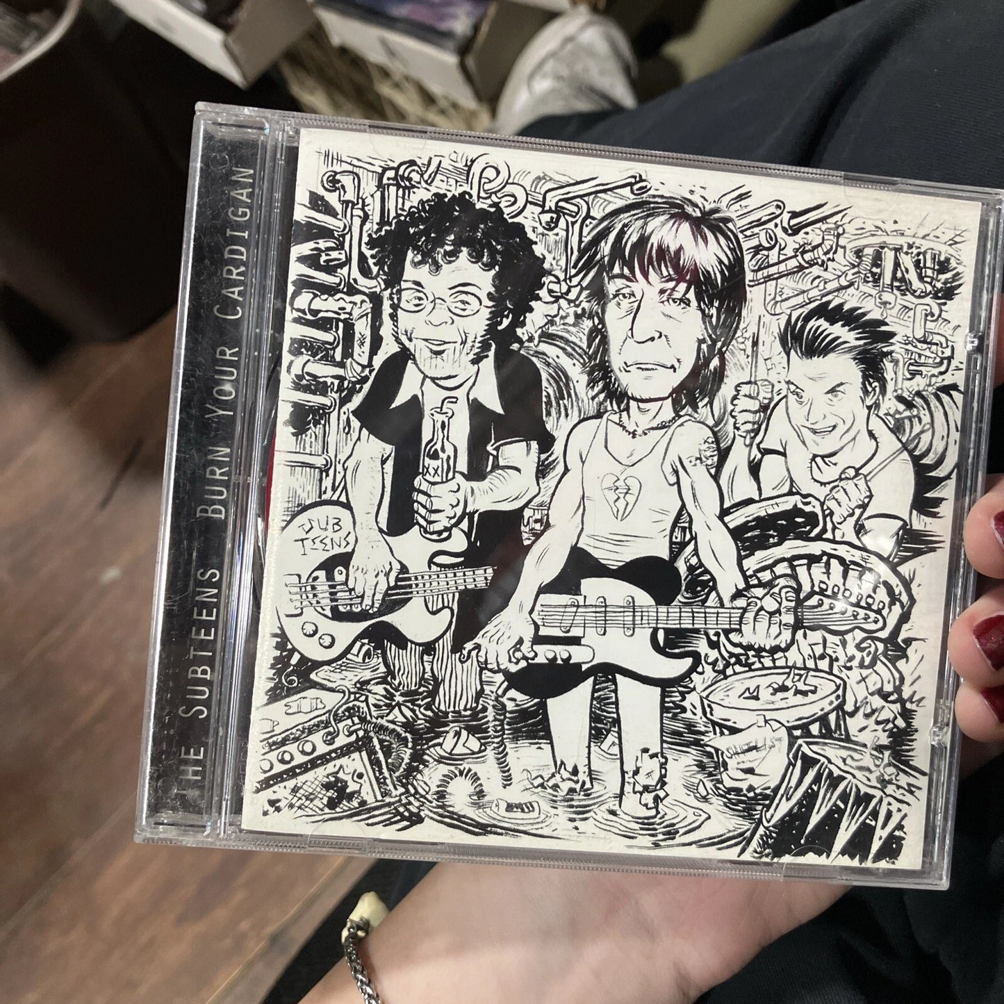The Subteens - Burn Your Cardigan - CD 1999