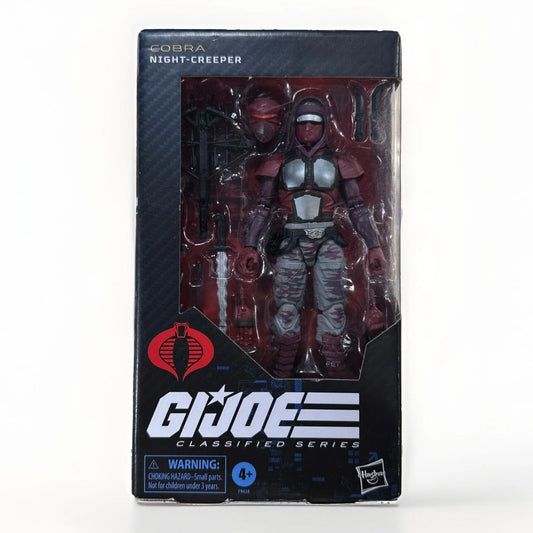 G.I. Joe Classified Series #121, Cobra Night-Creeper 6" Ninja Action Figure