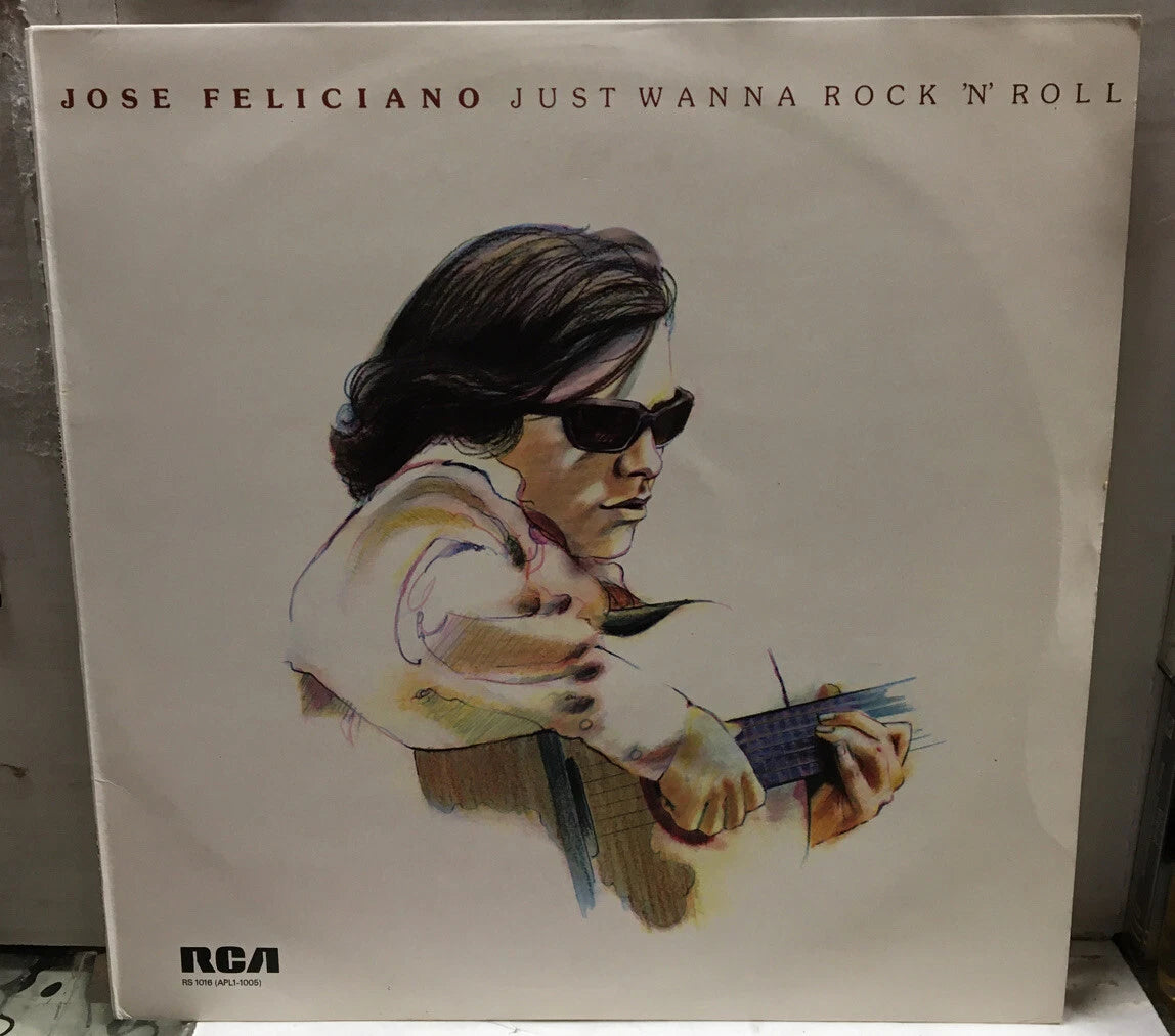 Jose Feliciano Just Wanna Rock ‘N’ Roll UK Import Record RS1016