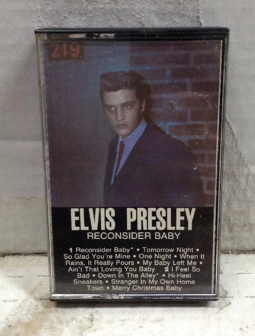 Elvis Presley Reconsider Baby Cassette