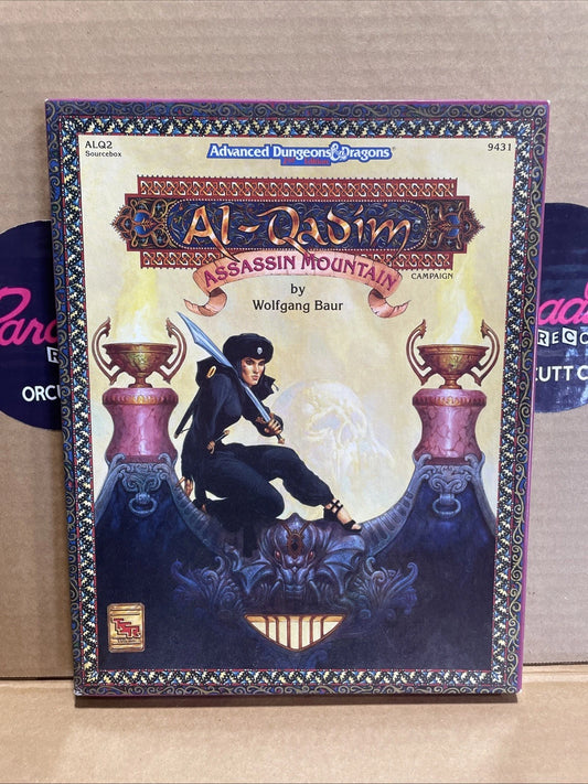 Dungeons & Dragons Al-Qadim Assassin Mountain Box Set ALQ2 TSR9431 2nd Edition