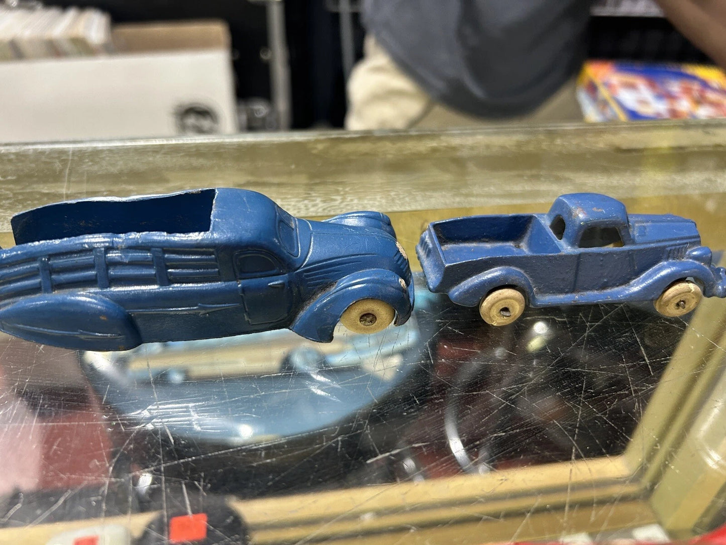 Rare Vintage Rubber Cars 1930s Lot of 9
