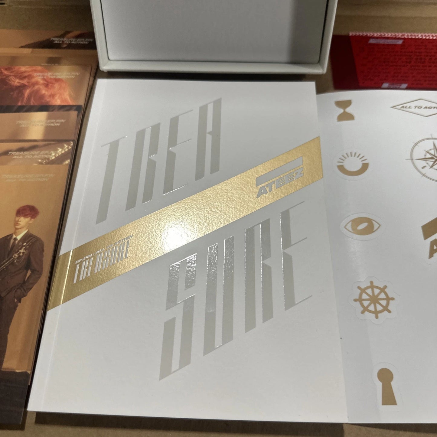 Ateez Treasure EP Fin All to Action Treasure 1st Album Z Version (C)