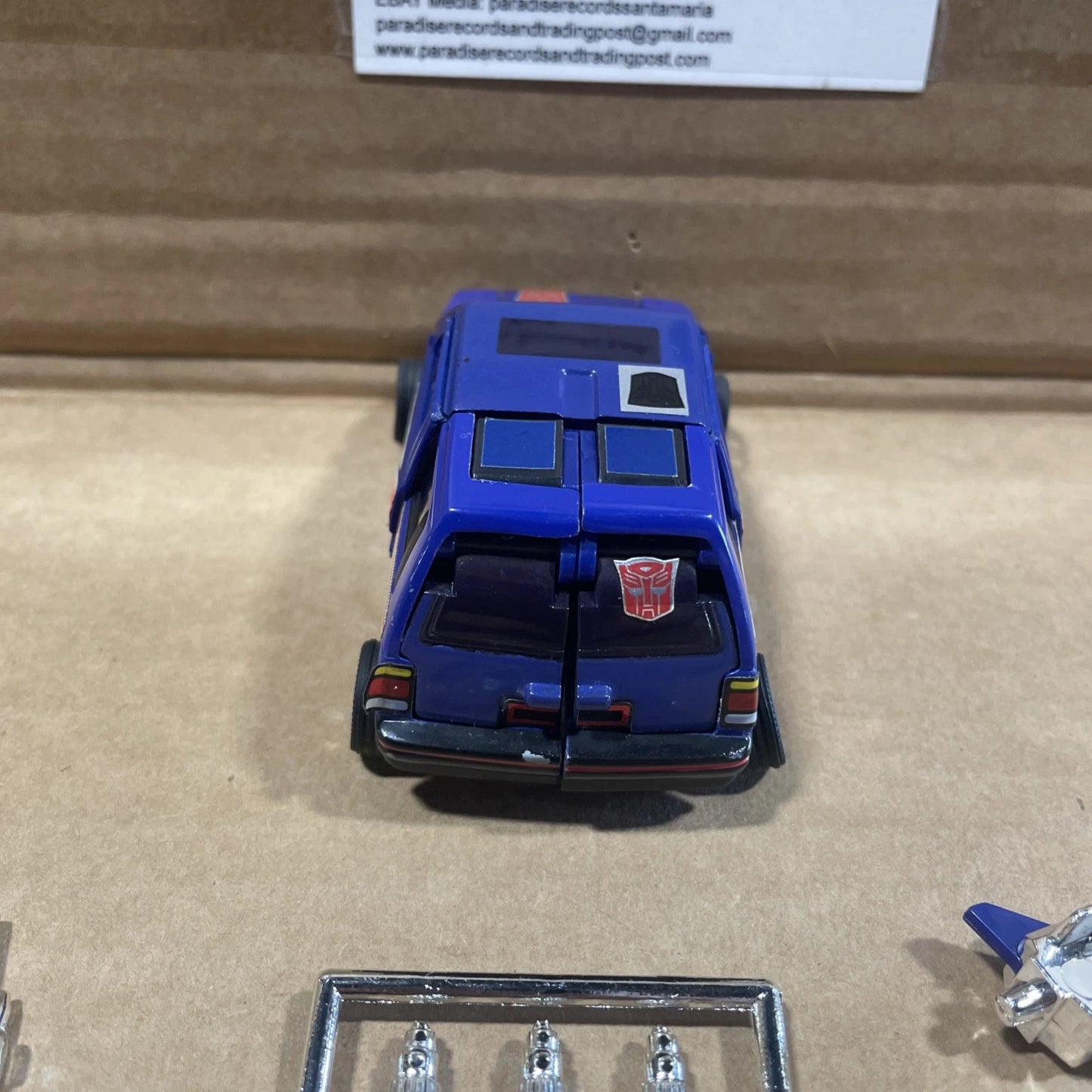 Skids 100% Complete 1985 G1 Transformers Hasbro Vintage Action Figure