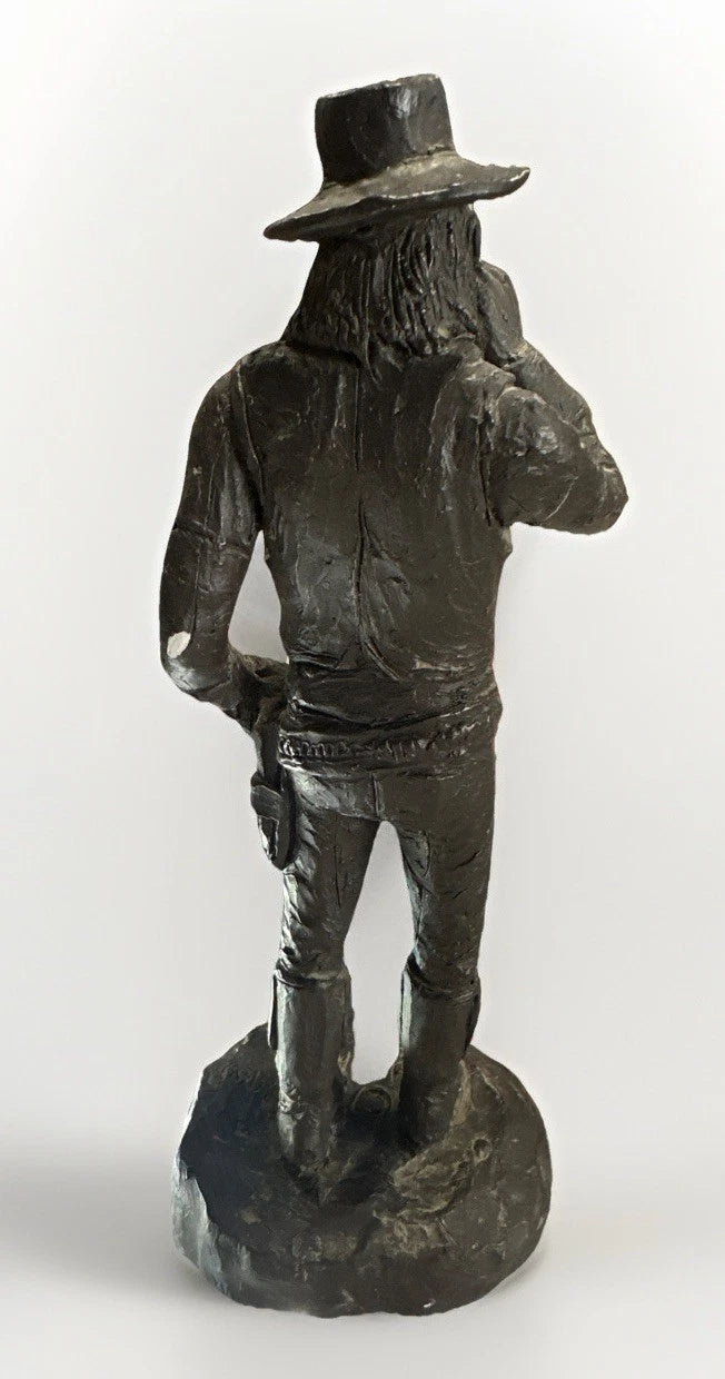Michael Garman Gunslinger Sculpture - Rough Finish