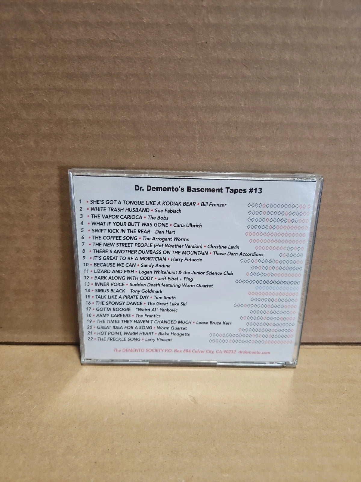 Dr. Demento’s Basement Tapes Vol. 13 CD Pop Novelty/Parody Rare Vintage