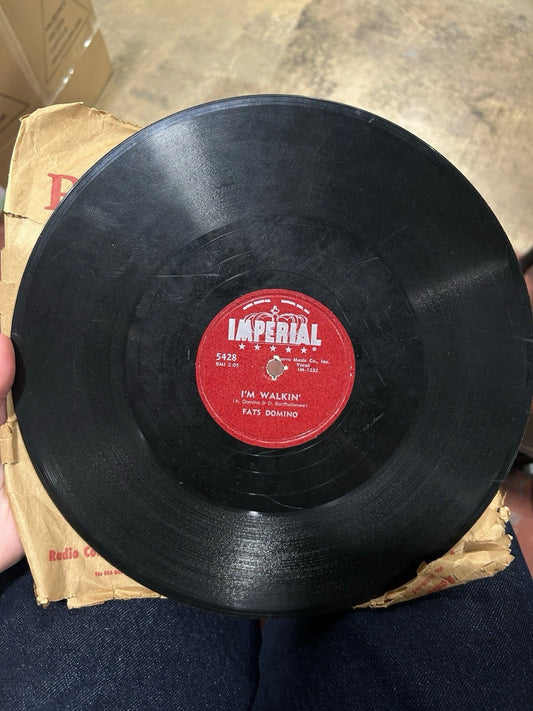 78 10" FATS DOMINO IM WALKIN IMPERIAL 5428