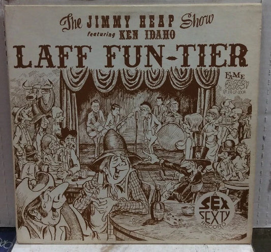 The Jimmy Heap Show Laff Fun-Tier Autographed Record FA-LP-1004