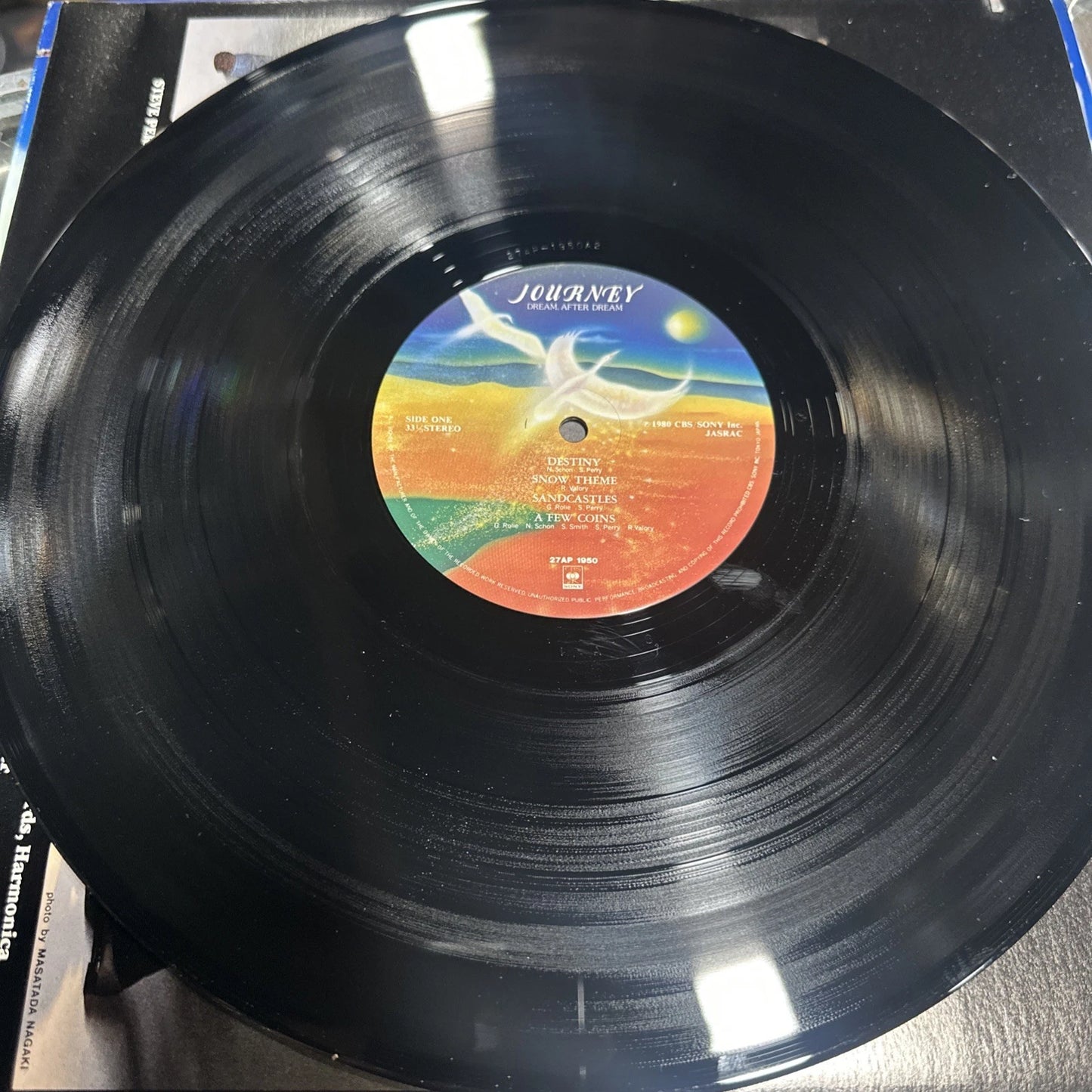 JOURNEY -DREAM, AFTER DREAM- CBS/SONY 27AP1950 Japan OBI, INSERT LP
