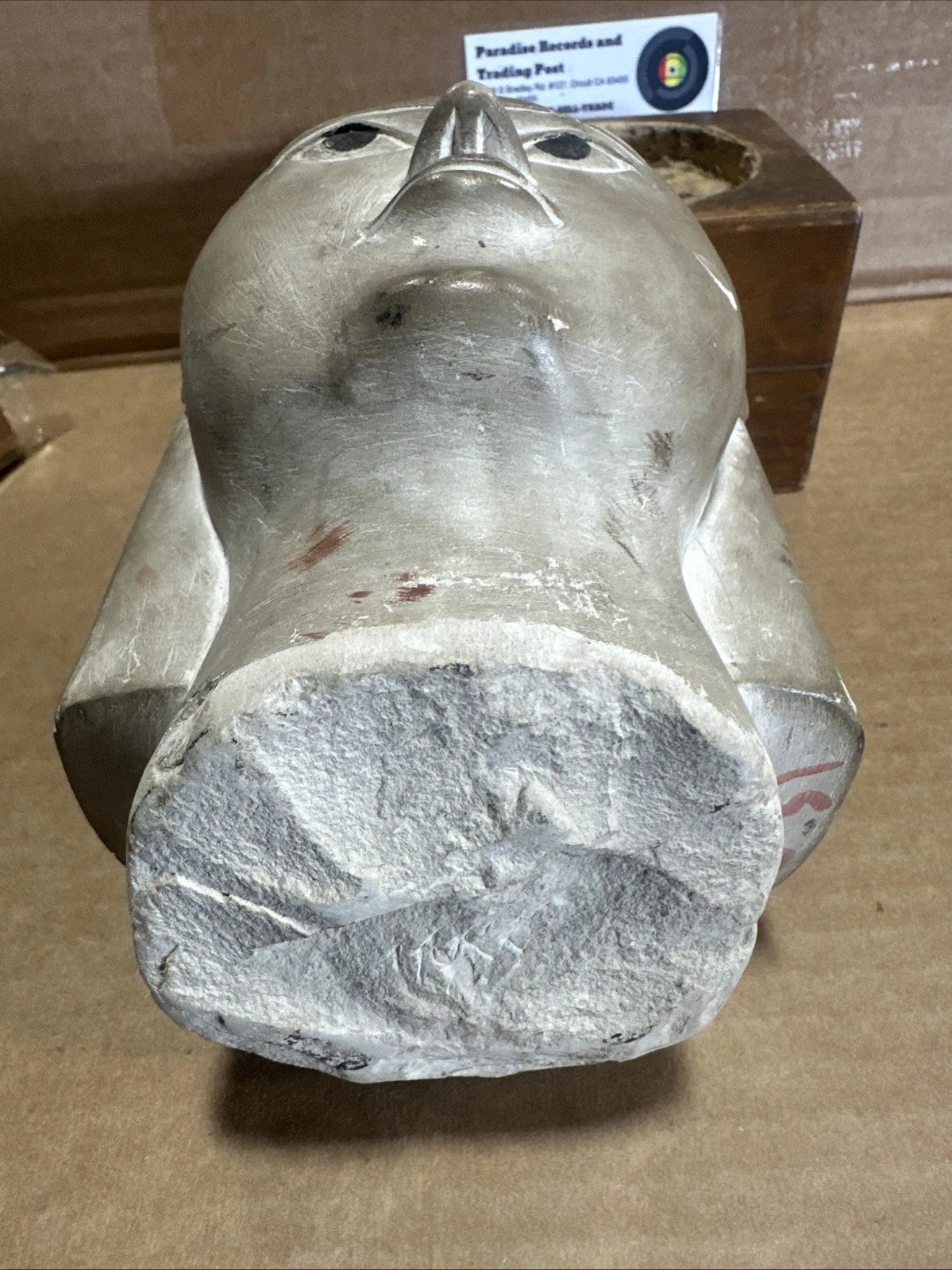 Unknown Era Egyptian Head Possibly Nefertari Head Sculpture