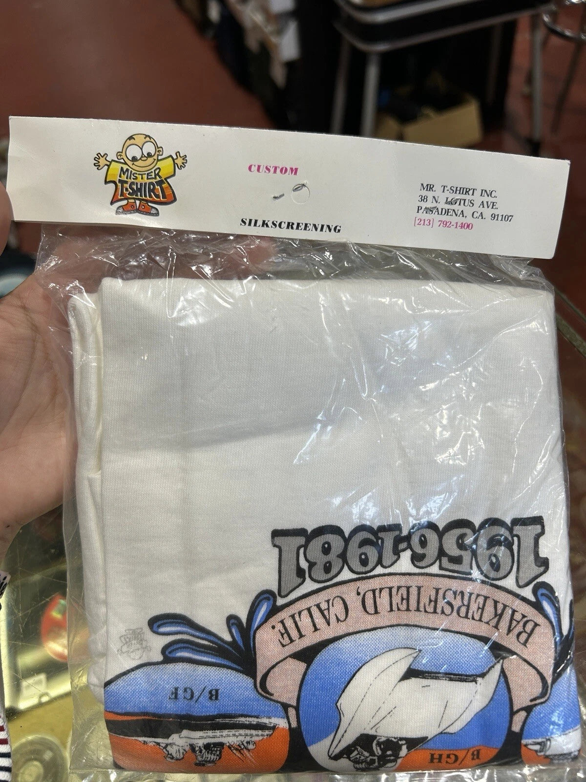 Mister T Shirt Rare New Sealed Made in Pasadena 25th Anniversary KCBC 1970’s
