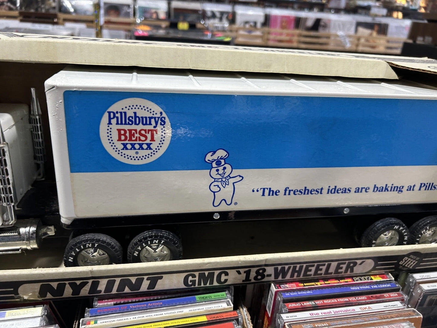 Nice Nylint Pillsbury’s Best GMC 18 Wheeler Semi Tractor Trailer Truck In Box