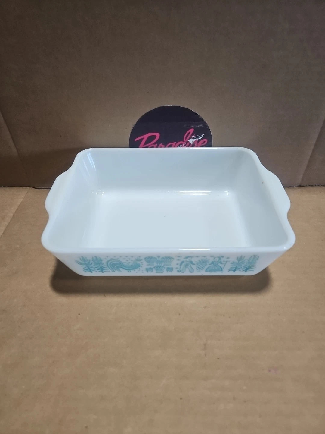 Vintage Pyrex Amish Butterprint Refrigerator Dish 1 1/2 Qt Casserole 0503