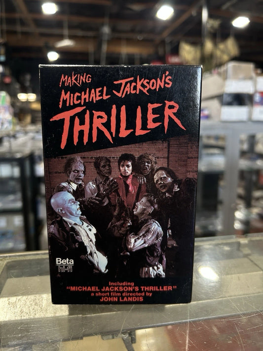 MAKING MICHAEL JACKSON'S THRILLER BETA Betamax TAPE