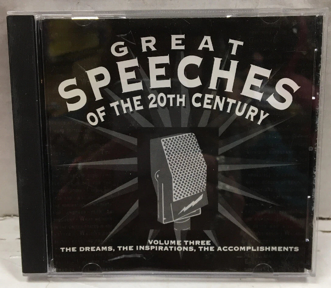 Great Speeches Of The 20TH Century Vol.3 CD