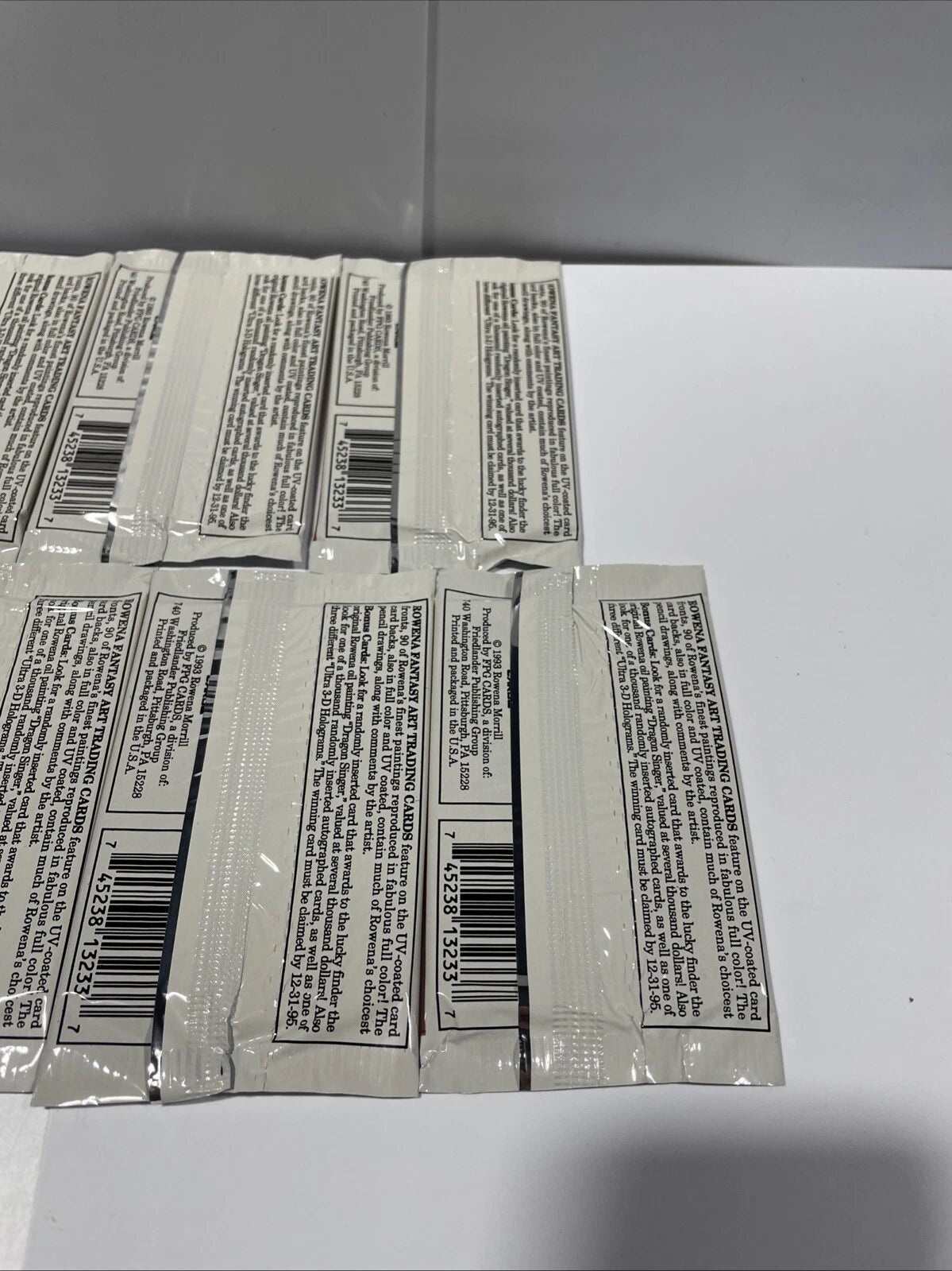 Rowena Fantasy Art Trading Card Packs Factory Sealed Lot Of 7