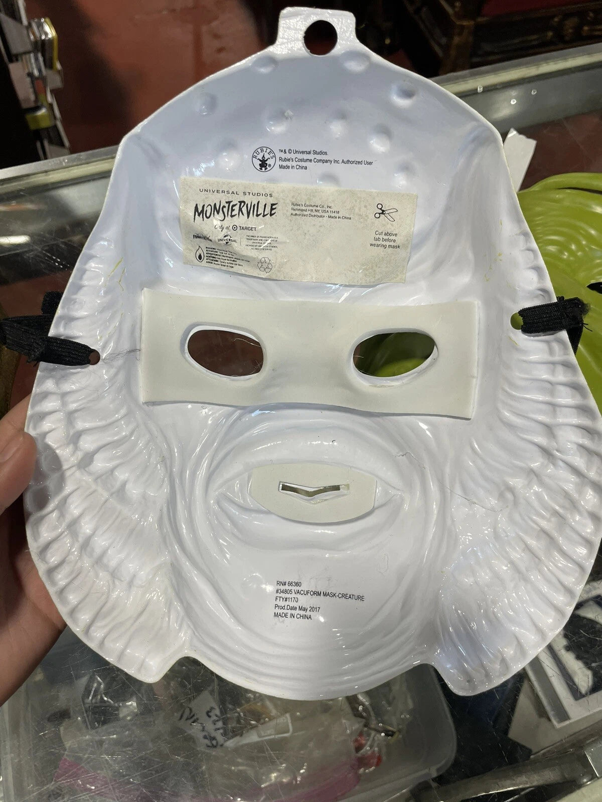 MONSTERVILLE UNIVERSAL MONSTERS CREATURE FROM THE BLACK LAGOON HALLOWEEN Mask