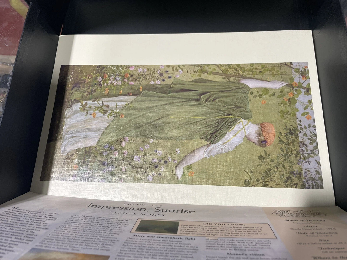 Masterpieces: The World's Greatest Paintings 45 Prints w/ Box