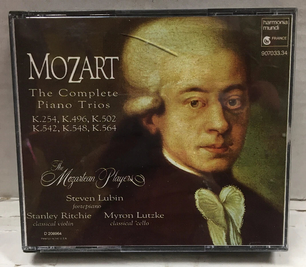Mozart The Conplete Piano Trios CD Set