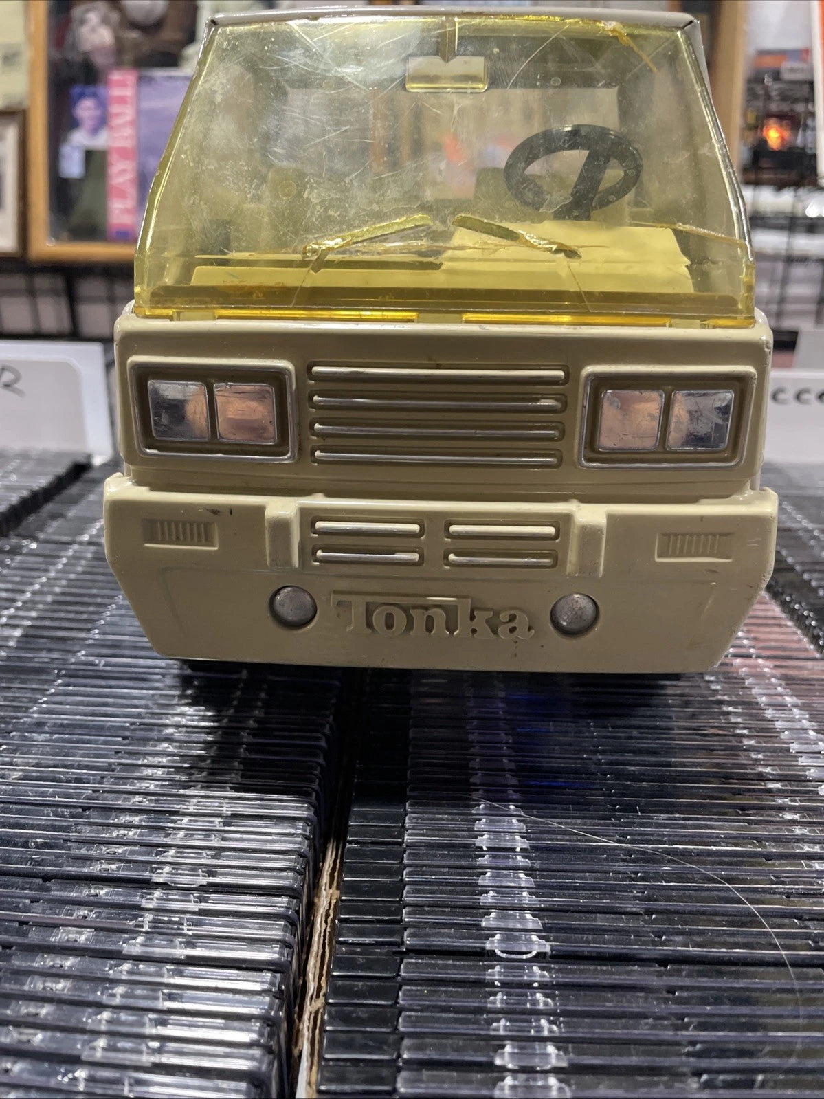 1970s Tonka Chevron Tanker Truck - Large, in Great Shape, & RARE Holds Water