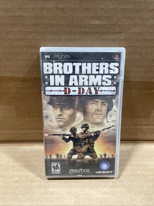 Brothers in Arms: D-Day (Sony PSP, 2006) Tested | Complete