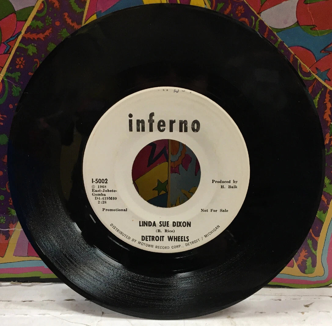 The Detroit Wheels Linda Sue Dixon Promo 7” I-5002