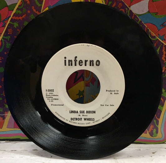 The Detroit Wheels Linda Sue Dixon Promo 7” I-5002