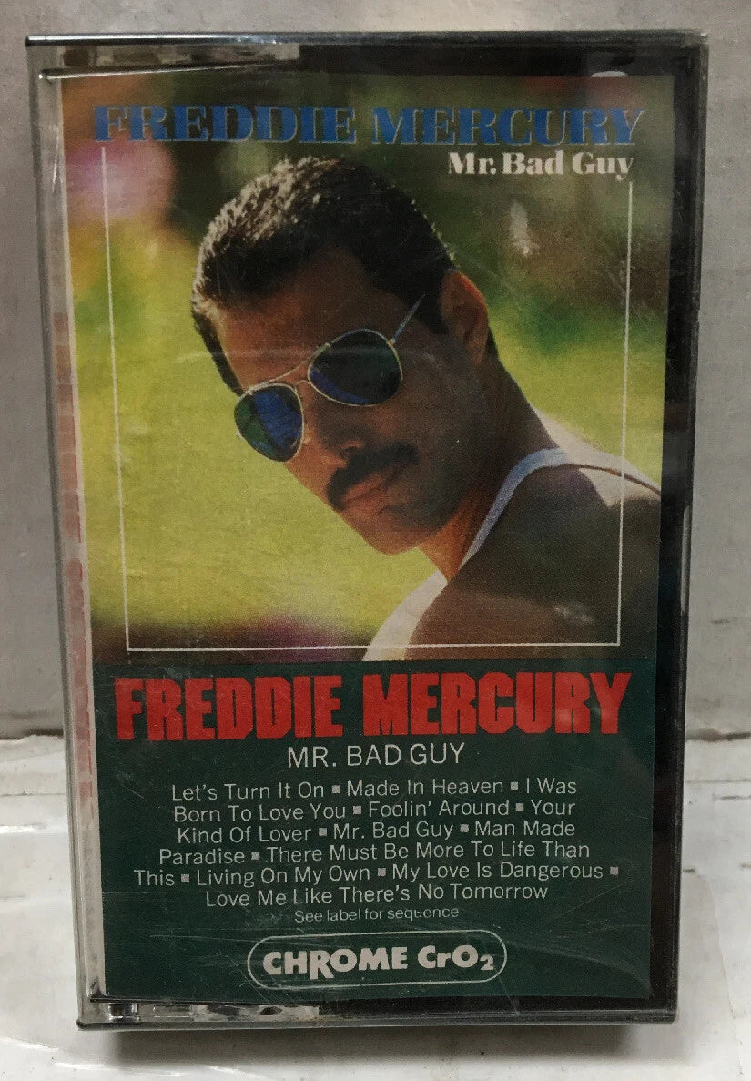 Freddie Mercury Mr.Bad Guy Sealed Cassette