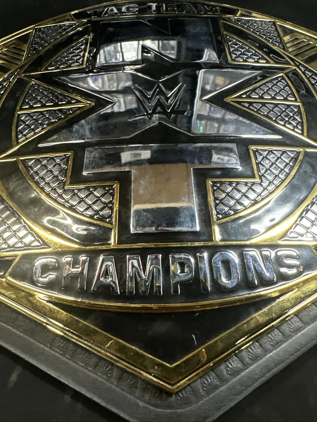 WWE SHOP REPLICA NXT MENS TAG TEAM CHAMPIONSHIP BELT WITH BAG