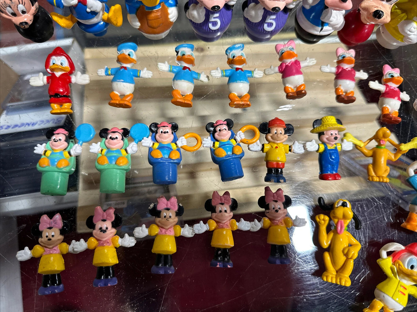 Vintage Lot Of 37 Disney Mickey Mouse Figures Cake toppers kids toys